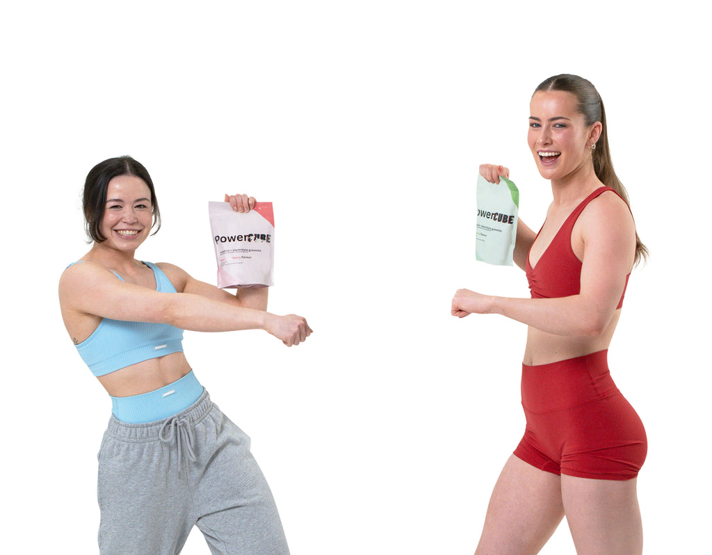 Creatine Monohydrate and Electrolyte Gummies Sour Apple and Strawberry (2 Pack)