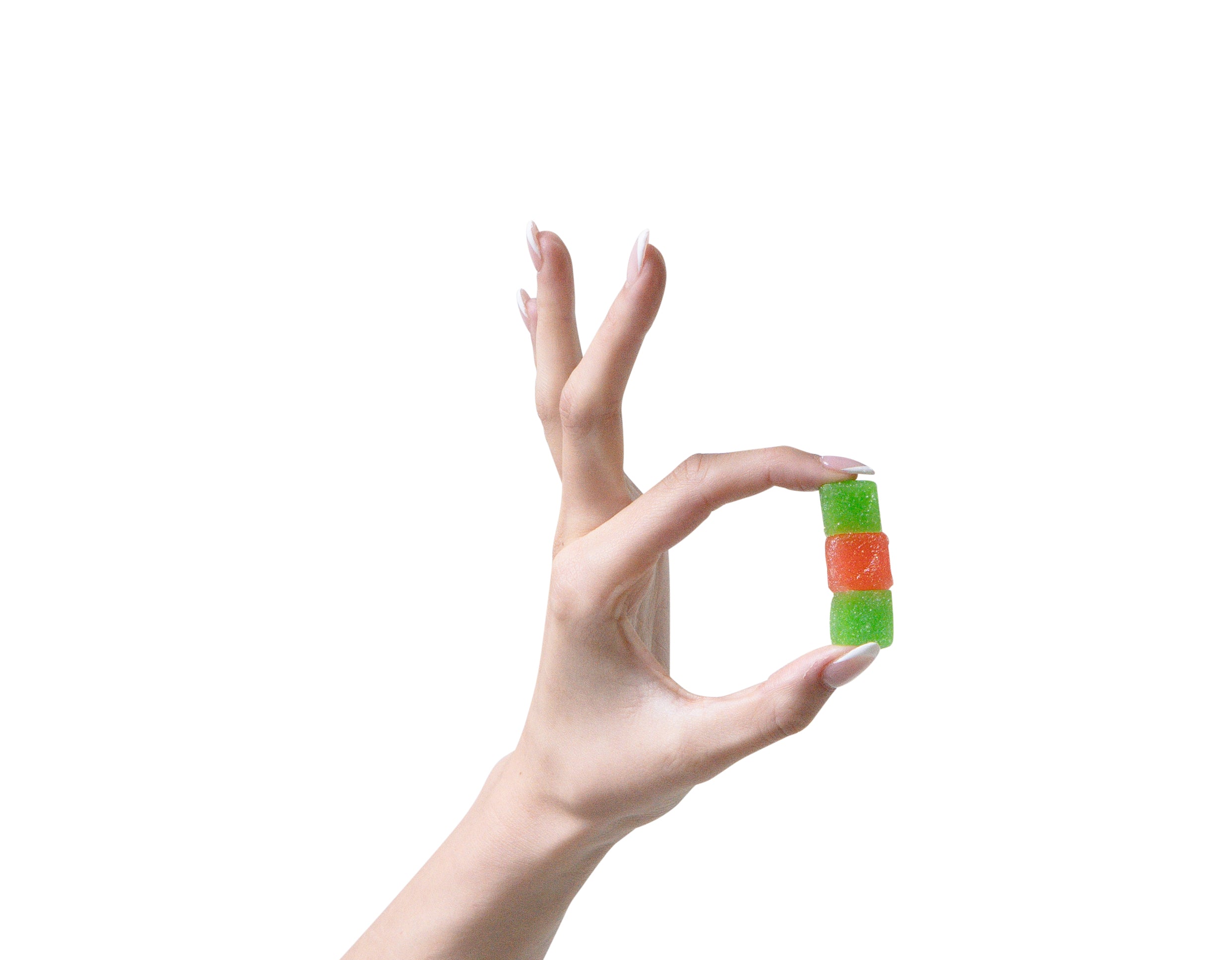 Creatine Monohydrate and Electrolyte Gummies Sour Apple and Strawberry (2 Pack)