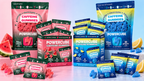 Watermelon + Blue Razzberry Energy + Focus Gummies (2 large + 2 small)